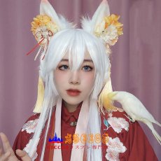 画像7: ふわふわかわいい動物耳ヘアアクセ コスプレアイテム ロリータ風ヘアアクセ 少女キツネ耳ヘアバンド コスプレ道具 abccos製 「受注生産」 (7)