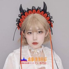 画像8: ハロウィン ロリータ ゴシック風 華やかなヘアバンド オールマッチ コスプレヘアアクセサリー 少女ヘアアクセ 闇の髪留め コスプレ道具 abccos製 「受注生産」 (8)