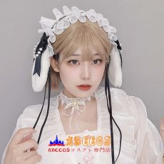 画像11: かわいい少女ヘアクリップ ロリータヘアアクセ アニメイベントコスプレアイテム 茶会ヘアアクセ レースフラワーヘアバンド コスプレ道具 abccos製 「受注生産」 (11)