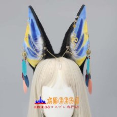 画像3: 手描きのヘアアクセ イヤリング付きのメタルヘッドアクセ 耳のヘッドアクセ コスプレぬいぐるみ小道具 リアルな動物の耳のヘッドバンド コスプレ道具 abccos製 「受注生産」 (3)