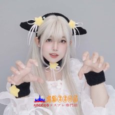 画像6: かわいいふわふわの手袖 ロリータネックレス リアルな羊の耳のヘッドバンド コスプレ小道具 アクセサリーセット コスプレ道具 abccos製 「受注生産」 (6)