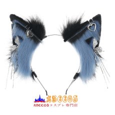 画像1: ふわふわの動物の耳のペンダントヘッドアクセサリー エキゾチックな雰囲気のヘアアクセサリー コスプレ小道具 アクセサリーのヘッドバンド コスプレ道具 abccos製 「受注生産」 (1)