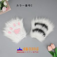 画像4: シミュレーション露出つめキュートぬいぐるみCosplay パフォーマンス道具猫の手 獣の爪 猫の爪手袋 コスプレ道具 abccos製 「受注生産」 (4)