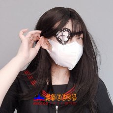 画像10: ロリータゴシック風 可愛いヘッドアクセサリー JKコスプレアイテム 小物 十字架アイマスク コスプレ道具 abccos製 「受注生産」 (10)