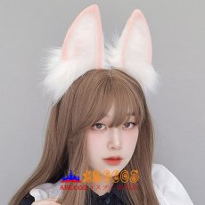 画像7: リアルな動物の耳のヘッドアクセサリー 可愛い 少女用アイテム コスプレ小道具 キツネ耳ヘアアクセサリー キツネ耳ヘッドバンド コスプレ道具 abccos製 「受注生産」 (7)