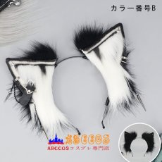 画像3: ふわふわかわいいリアルな動物の耳装飾 メタルパンクコスプレ用道具 ヘッドバンド ネコの耳入り コスプレ道具 abccos製 「受注生産」 (3)