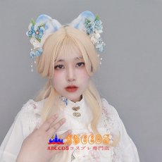 画像5: 手作かわいいペンダントヘアアクセサリー ファーヘアバンド 古風ヘアバンド lolita ヘアアクセサリー コスプレ道具 abccos製 「受注生産」 (5)