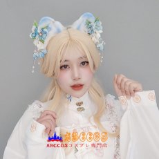 画像6: 手作かわいいペンダントヘアアクセサリー ファーヘアバンド 古風ヘアバンド lolita ヘアアクセサリー コスプレ道具 abccos製 「受注生産」 (6)