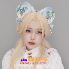 画像7: 手作かわいいペンダントヘアアクセサリー ファーヘアバンド 古風ヘアバンド lolita ヘアアクセサリー コスプレ道具 abccos製 「受注生産」 (7)