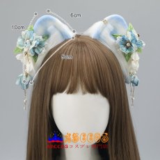 画像8: 手作かわいいペンダントヘアアクセサリー ファーヘアバンド 古風ヘアバンド lolita ヘアアクセサリー コスプレ道具 abccos製 「受注生産」 (8)