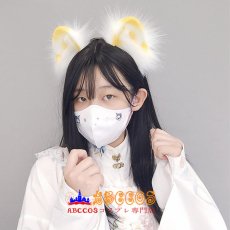 画像12: 子猫のヘアアクセサリー 子猫の耳のヘアバンド ロリータ系少女の猫耳ヘッドバンド コスプレ用リアルな獣の耳のヘッドバンド コスプレ道具 abccos製 「受注生産」 (12)