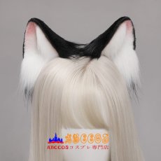 画像2: 手作り コスプレ 獣耳 ロリータ系ヘッドアクセサリー JK アクセサリー 猫の耳のヘアバンド コスプレ道具 abccos製 「受注生産」 (2)