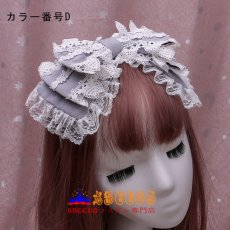 画像5: 手作りキュート ロリータのヘアクリップ ヘッドアクセサリー Lolita レースのリボンヘッドバンド コスプレ道具 abccos製 「受注生産」 (5)