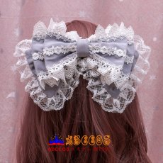 画像8: 手作りキュート ロリータのヘアクリップ ヘッドアクセサリー Lolita レースのリボンヘッドバンド コスプレ道具 abccos製 「受注生産」 (8)