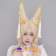 画像7: ふわふわシミュレーションウサギ耳のヘアアクセサリー Lolita風ヘアアクセサリー リトルウサギつばつきヘアバンド 兎耳ヘアバンド コスプレ道具 abccos製 「受注生産」 (7)