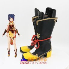 画像3: 原神 Genshin Impact しゃんりん ブーツ コスプレ靴 abccos製 「受注生産」 (3)