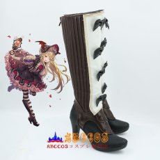 画像2: グランブルーファンタジー ヴァンピィ Vampy  ブーツ コスプレ靴 abccos製 「受注生産」 (2)