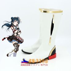 画像3: LoveLive!Sunshine!! ラブライブ！サンシャイン!! 津島善子（つしま よしこ） ブーツ コスプレ靴 abccos製 「受注生産」 (3)