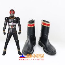 画像5: 仮面ライダーBLACK Masked Rider Black 南光太郎 コスプレ靴 abccos製 「受注生産」 (5)