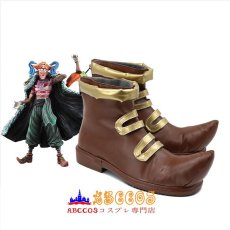 画像2: ONE PIECE ワンピース バギー コスプレ靴 abccos製 「受注生産」 (2)