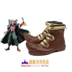 画像3: ONE PIECE ワンピース バギー コスプレ靴 abccos製 「受注生産」 (3)