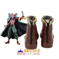 画像4: ONE PIECE ワンピース バギー コスプレ靴 abccos製 「受注生産」 (4)