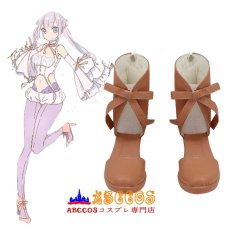 画像5: かつて魔法少女と悪は敵対していた。 みもりびゃくや コスプレ靴 abccos製 「受注生産」 (5)