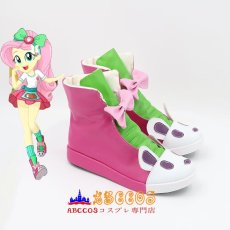 画像2: マイリトルポニー〜トモダチは魔法〜 フラッターシャイ（Fluttershy）コスプレ靴 abccos製 「受注生産」 (2)