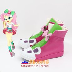 画像3: マイリトルポニー〜トモダチは魔法〜 フラッターシャイ（Fluttershy）コスプレ靴 abccos製 「受注生産」 (3)