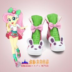 画像5: マイリトルポニー〜トモダチは魔法〜 フラッターシャイ（Fluttershy）コスプレ靴 abccos製 「受注生産」 (5)