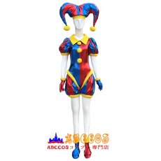 画像1: ザ・アメイジング・デジタル・サーカス The Amazing Digital Circus Pomni（ポムニ）コスプレ衣装 オーダーメイド可能 abccos製 「受注生産」 (1)