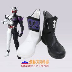 画像5: 仮面ライダーW Kamen Rider Double 左翔太郎（ひだり しょうたろう）コスプレ靴 abccos製 「受注生産」 (5)