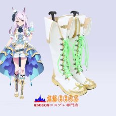 画像4: ウマ娘 プリティーダービー メジロマックイーン Mejiro McQueen コスプレ靴 abccos製 「受注生産」 (4)