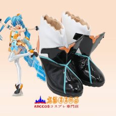 画像4: 初音ミクFactory 2nd 初音ミク オレンジブロッサムVer. コスプレ靴 abccos製 「受注生産」 (4)