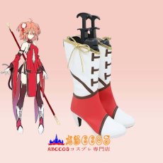 画像4: Fate/Grand Order フェイト/グランドオーダー ふじまるりつか コスプレ靴 abccos製 「受注生産」 (4)