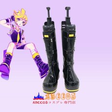 画像5: VOCALOID ソフト 鏡音リン（かがみね りん）コスプレ靴 abccos製 「受注生産」 (5)