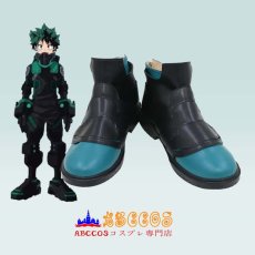 画像3: 僕のヒーローアカデミア My Hero Academia 緑谷出久（みどりや いずく）コスプレ靴 abccos製 「受注生産」 (3)