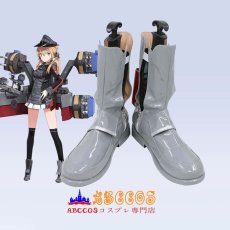 画像5: 艦隊これくしょん -艦これ- プリンツ・オイゲン コスプレ靴 abccos製 「受注生産」 (5)