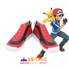 画像6: ポケットモンスター サトシ Ash Ketchum コスプレ靴 abccos製 「受注生産」 (6)