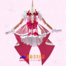 画像2: Go！プリンセスプリキュア 春野はるか/キュアフローラ(Cure Flora) コスプレ衣装 abccos製 「受注生産」 (2)