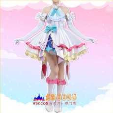 画像2: ひろがるスカイ！プリキュア 虹ヶ丘ましろ（にじがおか ましろ） キュアプリズム コスプレ衣装 abccos製 「受注生産」 (2)