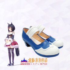 画像2: ウマ娘 プリティーダービー エイシンフラッシュ コスプレ靴 abccos製 「受注生産」 (2)