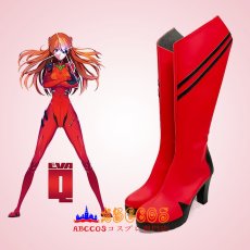 画像5: 新世紀エヴァンゲリオン EVA 惣流・アスカ・ラングレー コスプレ靴 abccos製 「受注生産」 (5)