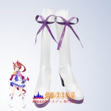 画像5: ウマ娘 プリティーダービー トウカイテイオー ブーツ コスプレ靴 abccos製 「受注生産」 (5)