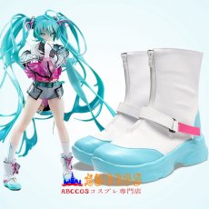 画像5: Vocaloid Miku 米山舞（よねやま まい） よね コスプレ靴 abccos製 「受注生産」 (5)