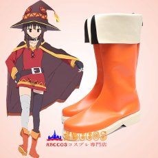 画像5: この素晴らしい世界に祝福を！ めぐみん Megumin コスプレ靴 abccos製 「受注生産」 (5)