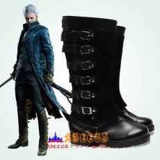 画像5: デビルメイクライ5 デビクラ Devil may cry5 VERGIL ヴァージル コスプレ靴 abccos製 「受注生産」 (5)