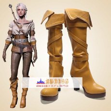 画像5: ウィッチャー3 ワイルドハント シリラ The Witcher 3: Wild Hunt Cirilla コスプレ靴 abccos製 「受注生産」 (5)