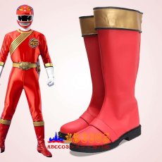 画像5: 百獣戦队ガオレンジャー Hyakujuu Sentai Gaoranger 獅子 走（しし かける） コスプレ靴 abccos製 「受注生産」 (5)