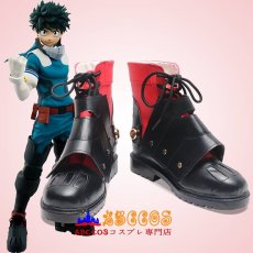 画像5: 僕のヒーローアカデミア My Hero Academia 緑谷出久（みどりや いずく）コスプレ靴 abccos製 「受注生産」 (5)